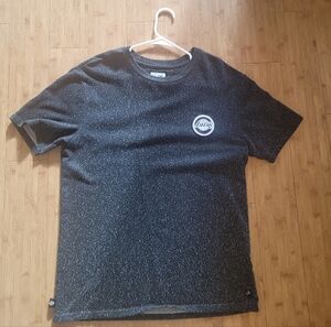 Frank & Oak Speckled Black Tee